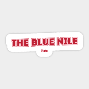 The Blue Nile Sticker